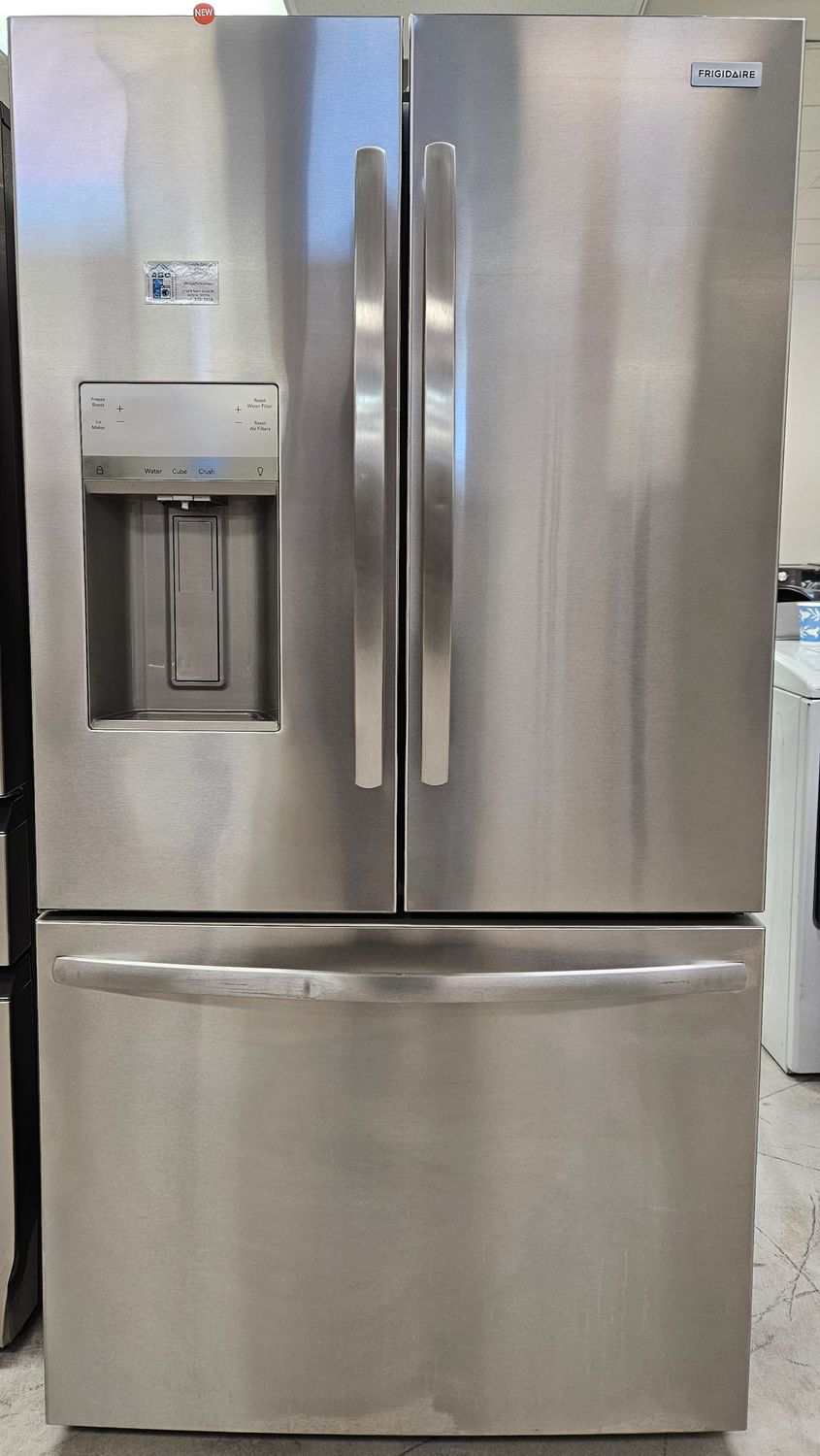NEW! 23cu.ft. Frigidaire Counter-Depth French Door Refrigerator in Stainless Steel