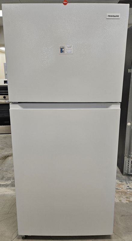NEW! 19cu.ft. Frigidaire Garage Ready Top Freezer Refrigerator in White