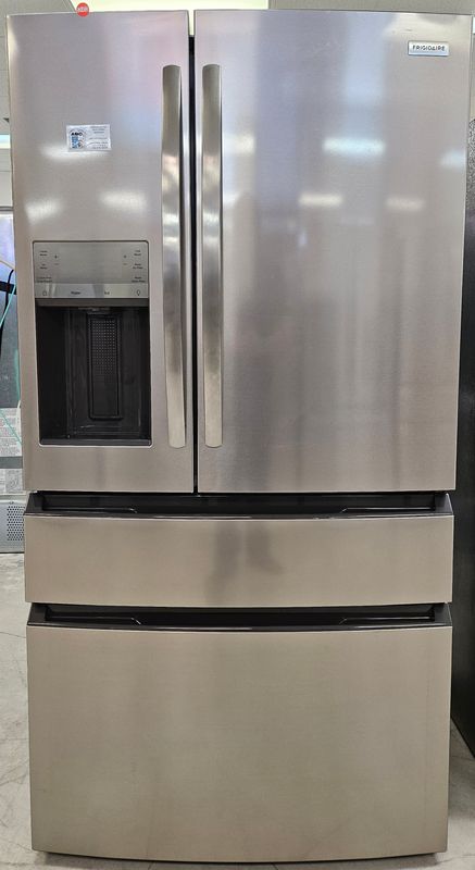 NEW! 26cu.ft. Frigidaire Standard-Depth 4-Door French Door Refrigerator in Stainless Steel