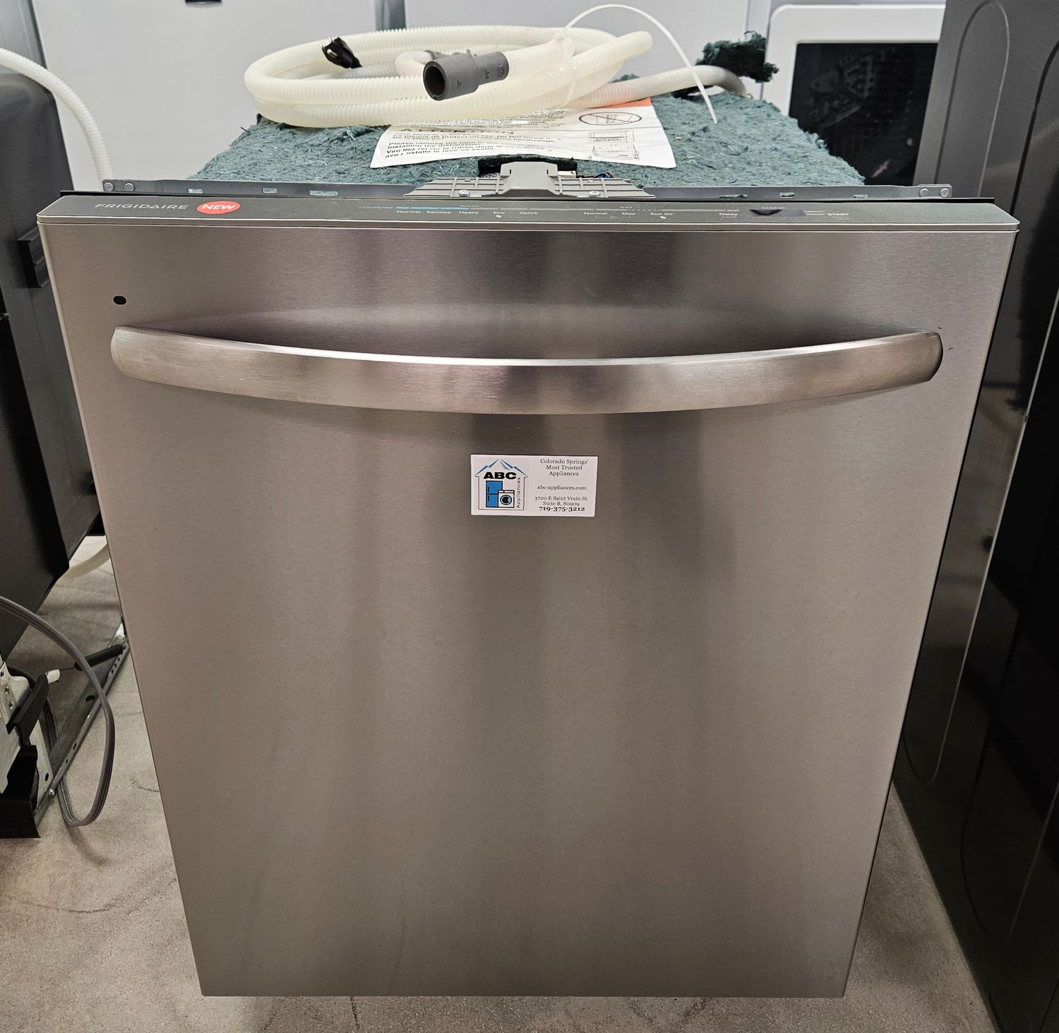 NEW! 24" Frigidaire Stainless Steel Built-In Electric Dishwasher
