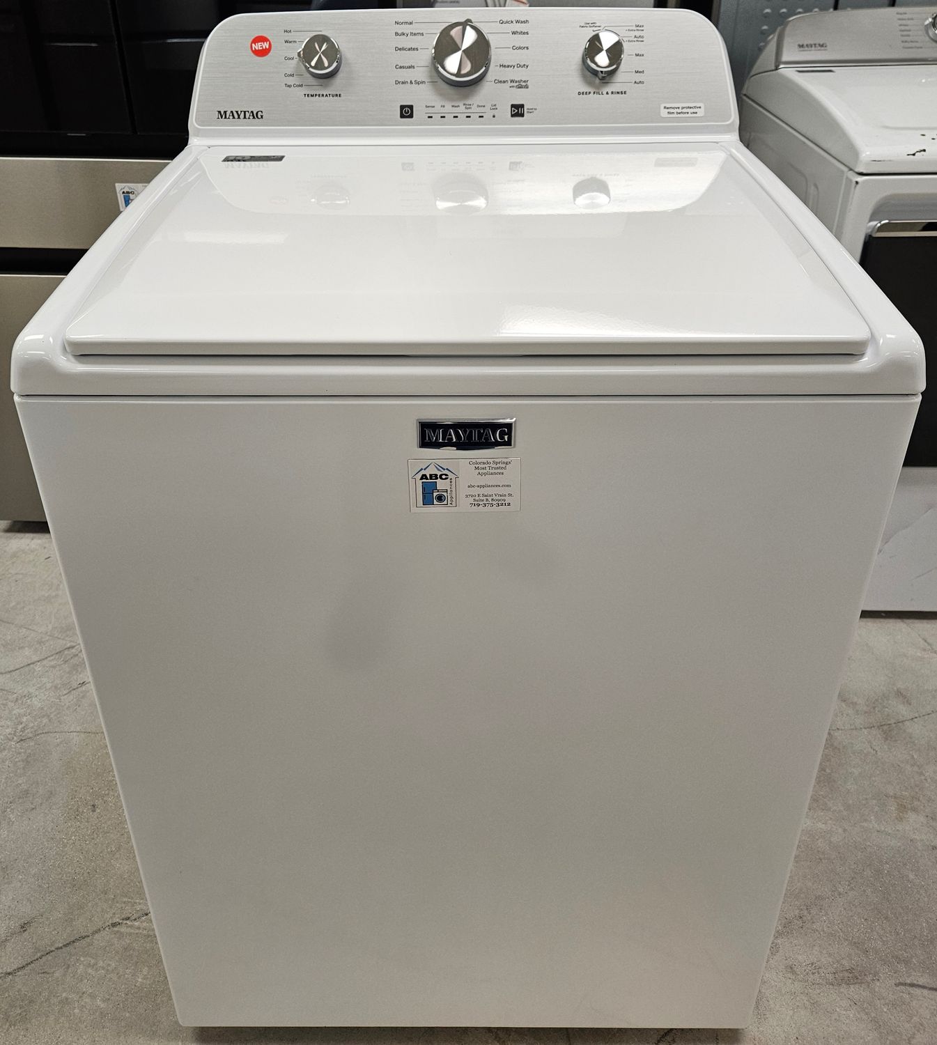 NEW! Maytag Top Load Washer (4.5cu.ft.)