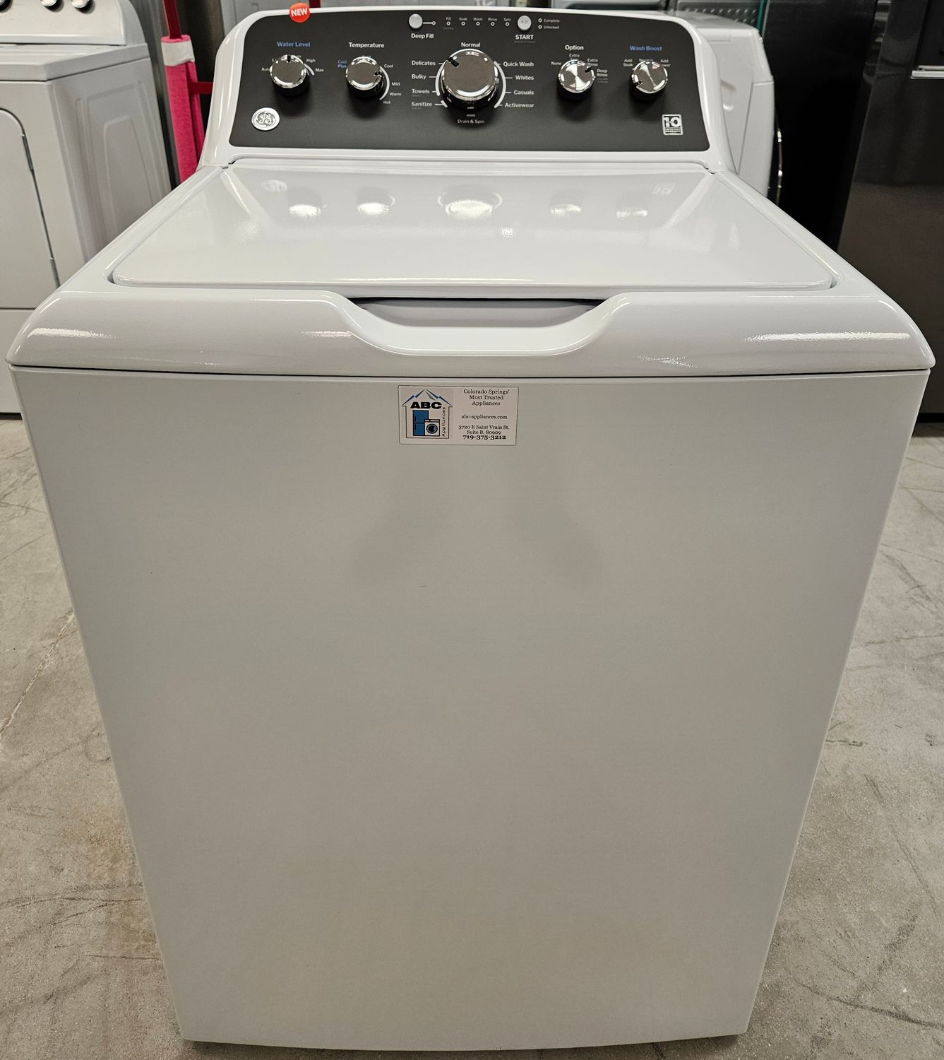 NEW! GE Top Load Washer (4.5cu.ft.)