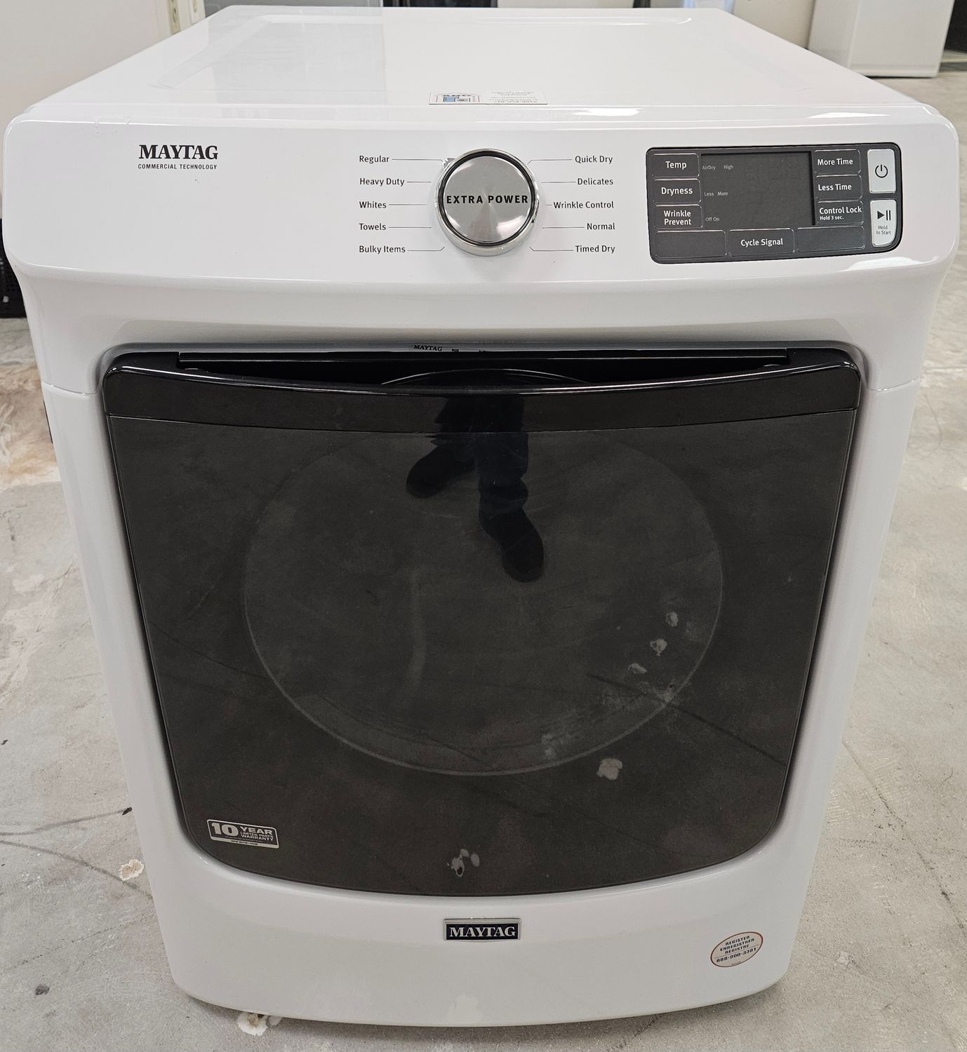 USED Maytag Heavy Duty Large Capacity Electric Dryer (7.3cu.ft.)