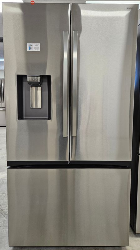 NEW! 26cu.ft. Samsung Bespoke 3-Door French Door Refrigerator in Stainless Steel