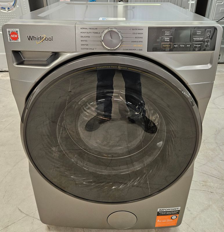 NEW! Whirlpool Front Load Washer (4.5cu.ft.)