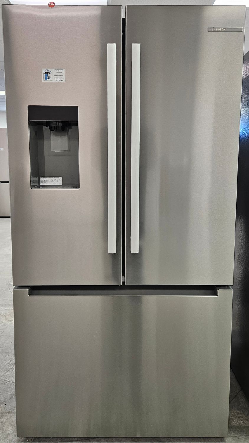 NEW! 26cu.ft. Bosch French Door Refrigerator in Stainless Steel