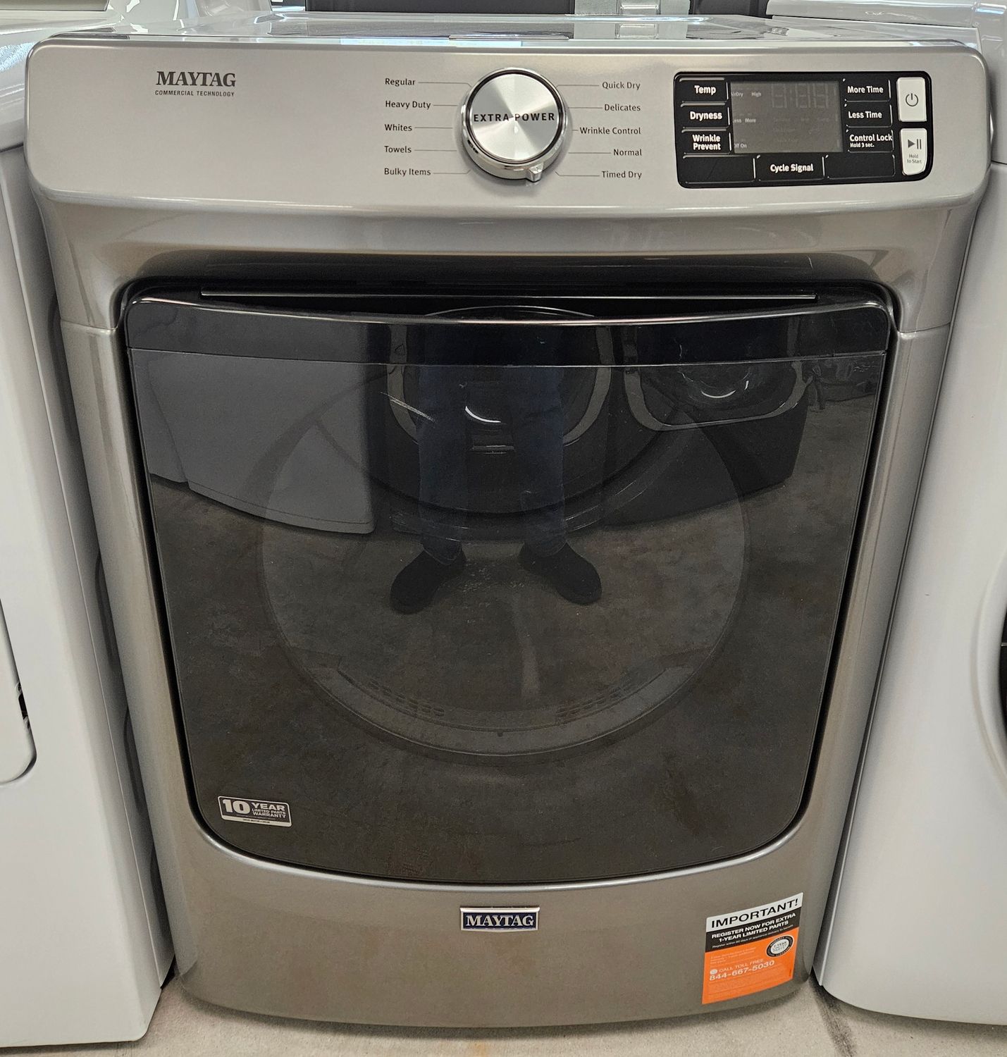 NEW! Maytag Heavy Duty Large Capacity Electric Dryer (7.3cu.ft.)