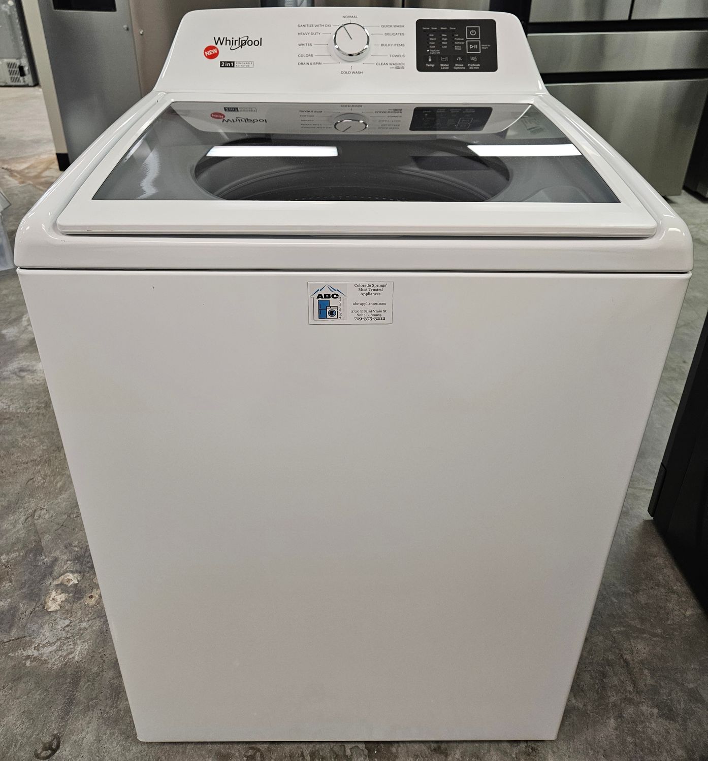 NEW! Whirlpool Top Load Washer (4.3cu.ft.)