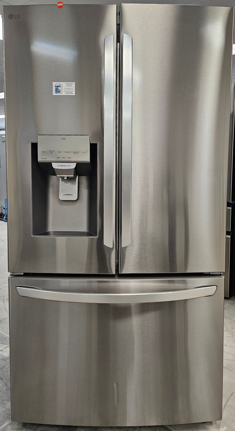 NEW! 28 cu.ft. LG Stainless Steel French Door Refrigerator