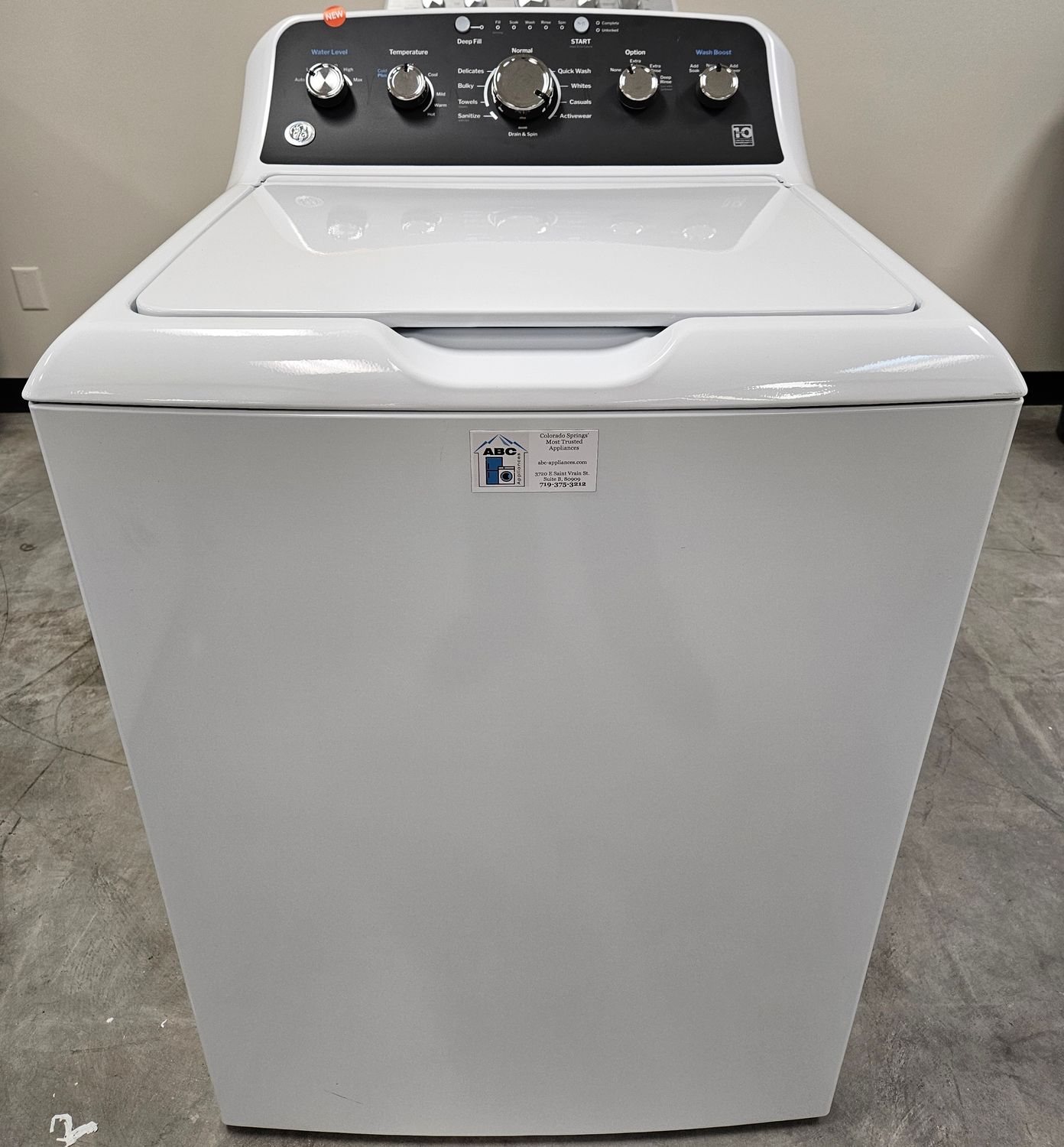 NEW! GE Top Load Washer (4.5cu.ft.)