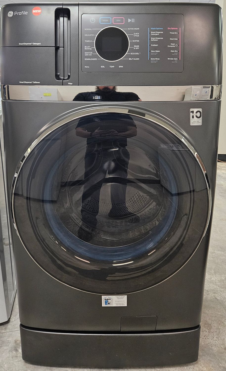 NEW! GE Profile Ventless All-in-One Washer/Dryer Combo (4.8cu.ft.)