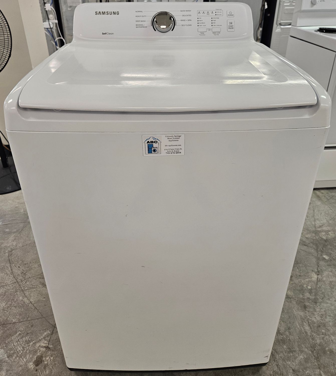 USED Samsung Top Load Washer (4.5cu.ft.)