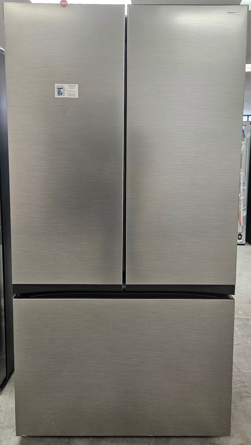 NEW! 27cu.ft. Samsung French-Door Counter-Depth Refrigerator in Stainless Steel