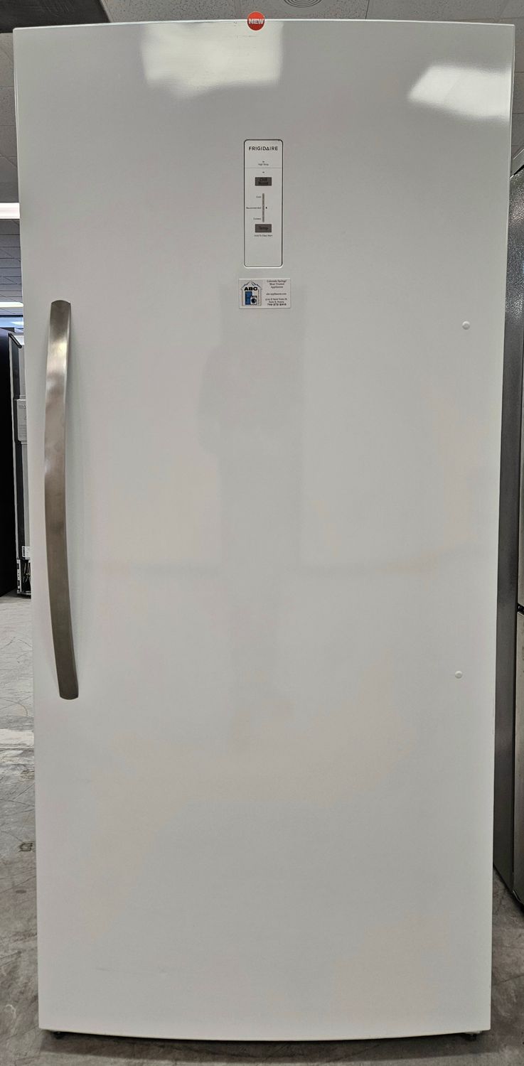 NEW! 20cu.ft. Frigidaire Garage-Ready Single Door Refrigerator in White