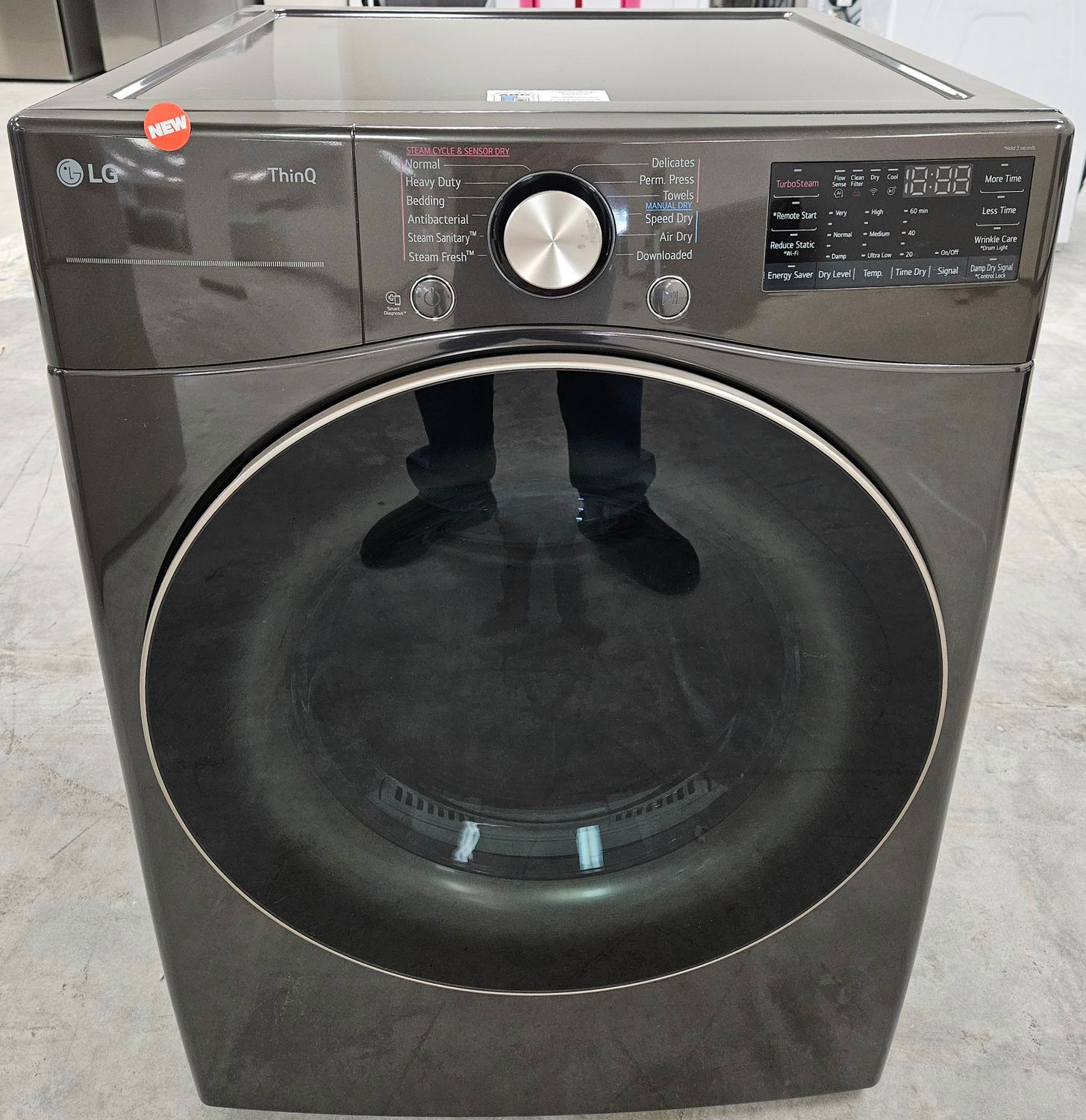 NEW! LG Heavy Duty Large Capacity Electric Dryer (7.4cu.ft.)