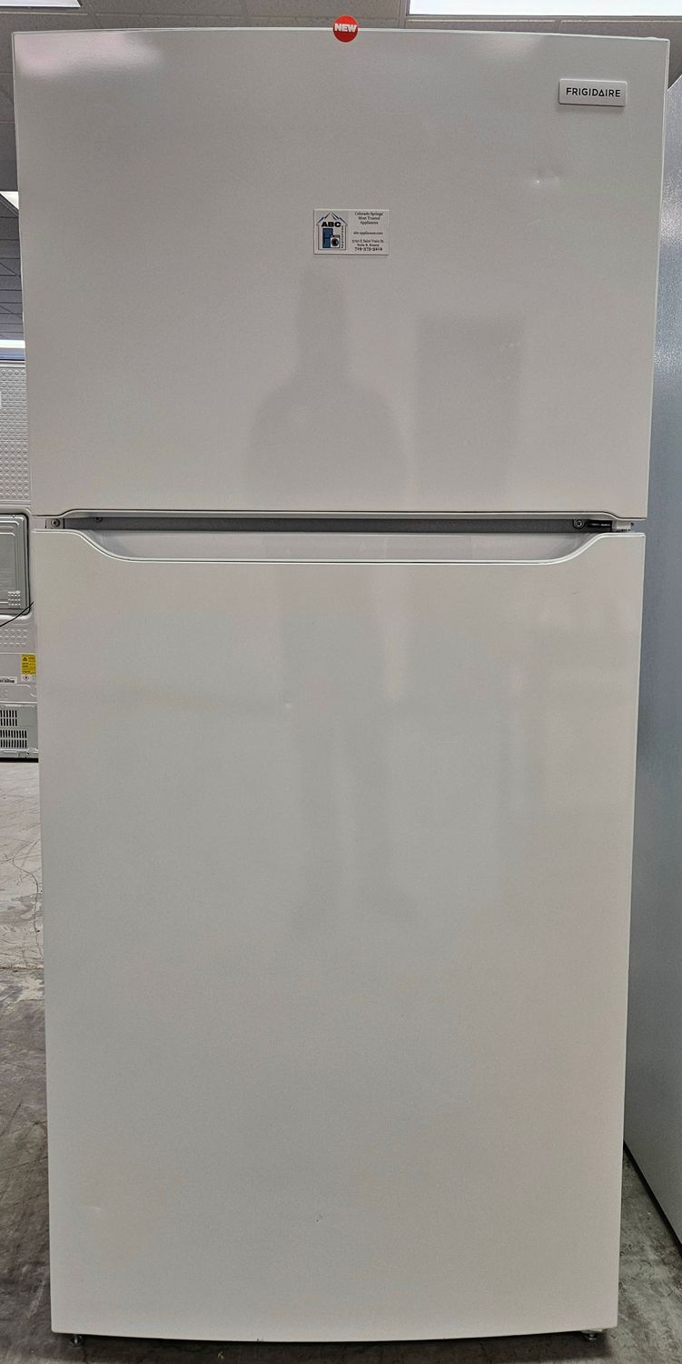 NEW! 20cu.ft. Frigidaire Garage Ready Top Freezer Refrigerator in White