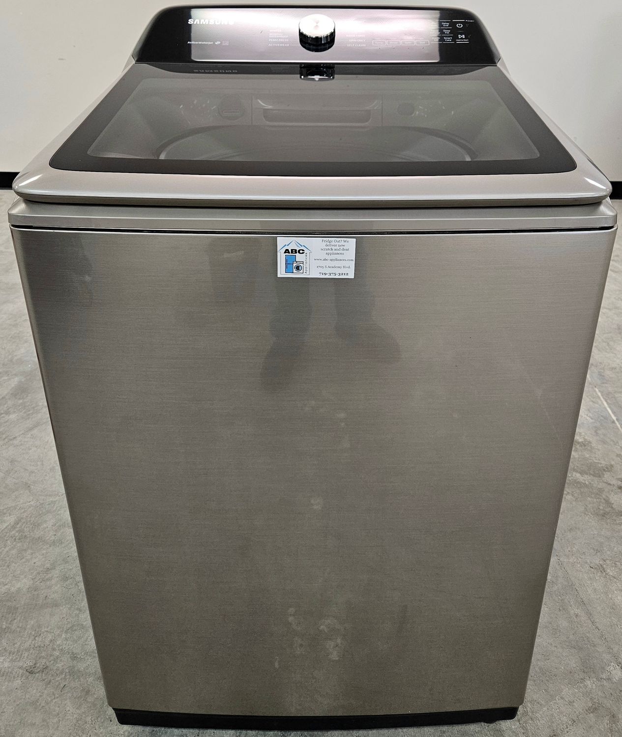 USED Samsung Top Load Washer (5.0cu.ft.)