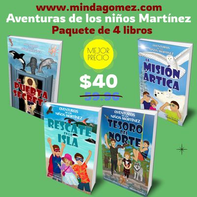 Paquete de 4 libros en español (Four-Book Spanish Bundle)
