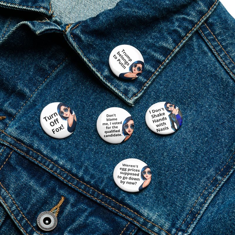 Buttons, Patches, and Stickers