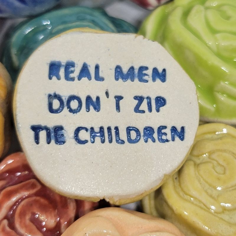 Real Men Don't Zip Tie Children