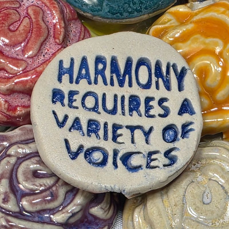 Harmony Requires a Variety of Voices