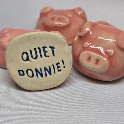 Quiet Donnie Piggy