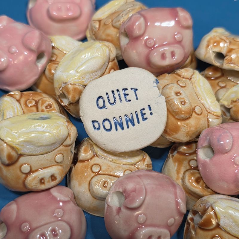 Quiet Donnie Piggy