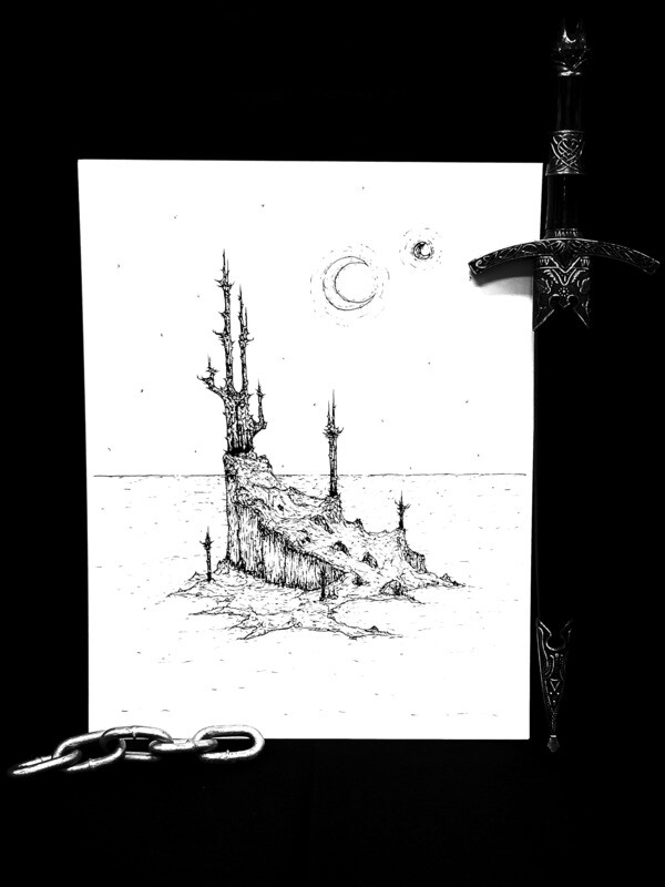 Vigil of Araflasse Print