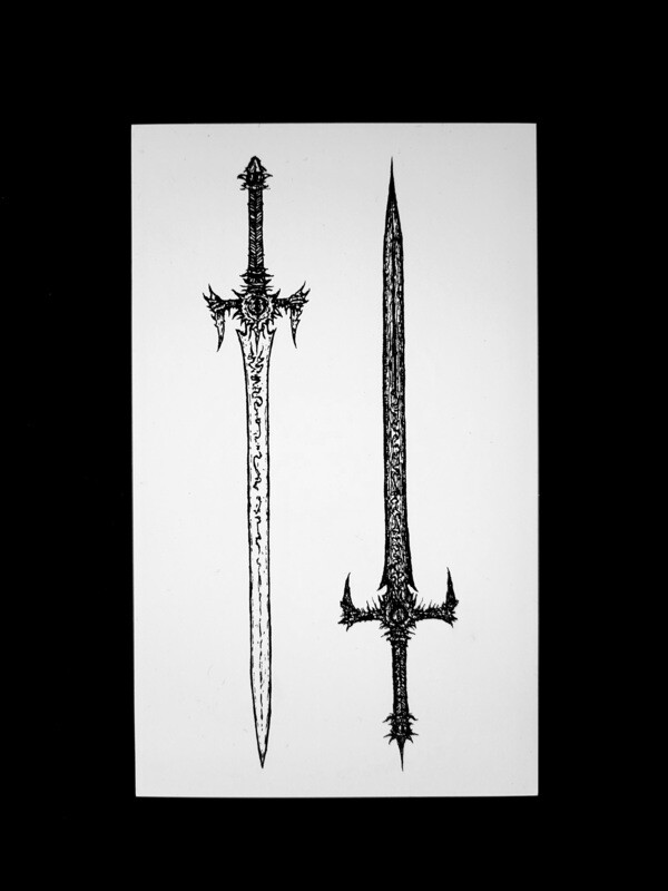 Stormbringer and Mournblade Sticker