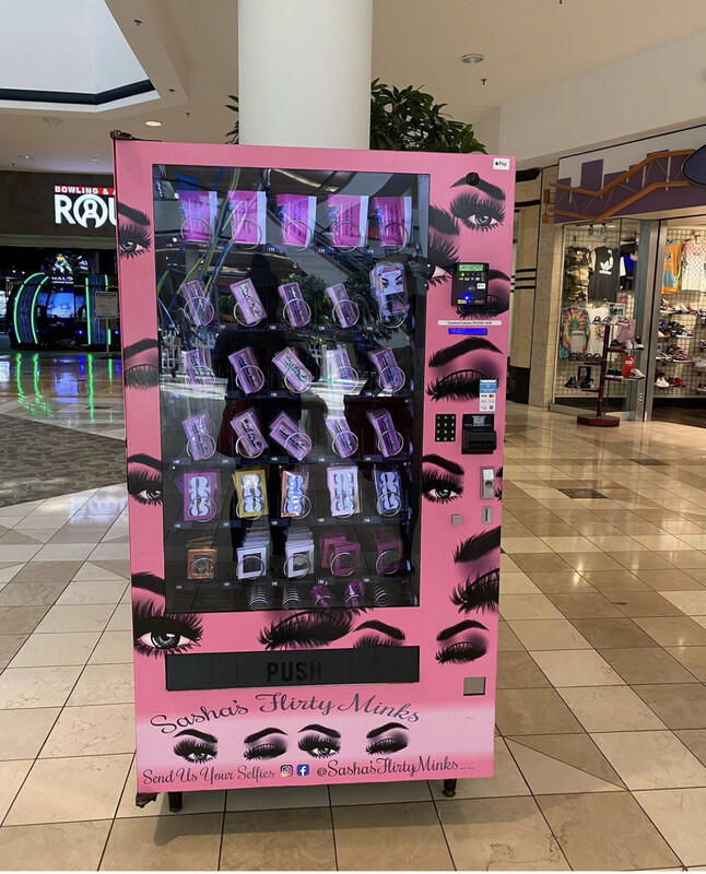 Custom Vending Machine With 7 inch Screen Monitor.