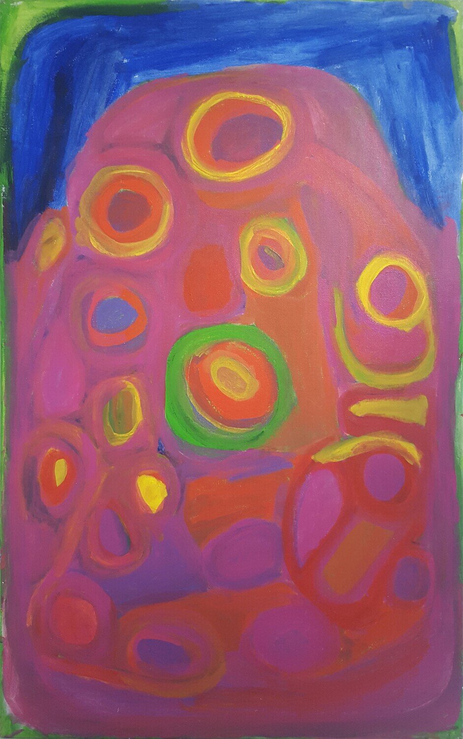 Nyirla Jila 2004 by Nyuju Stumpy Brown 122x76cm, Cat 8814SB