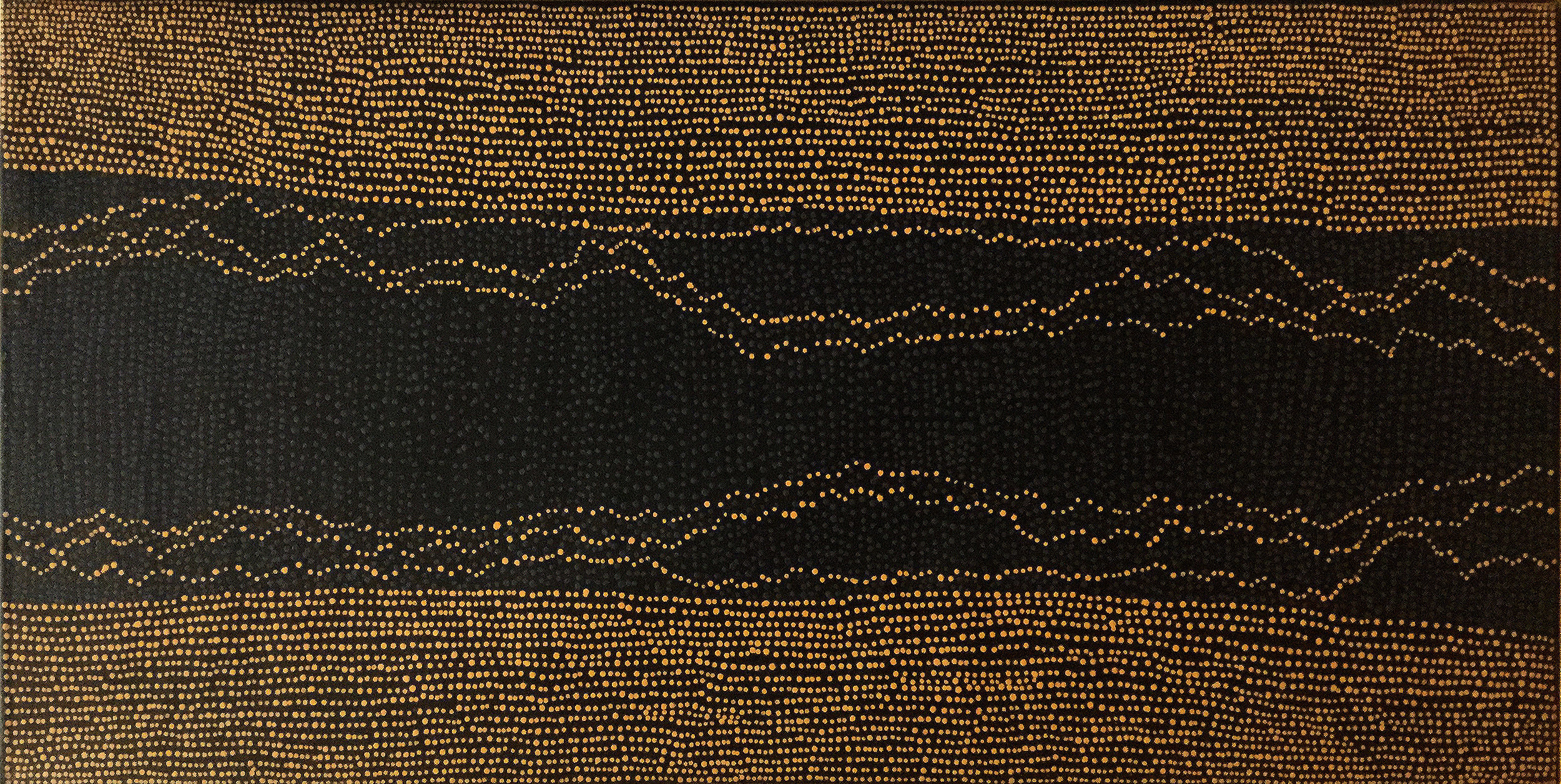 Water Dreaming, 2004 by Julie Nangala Robertson 152x76cm 8793JR