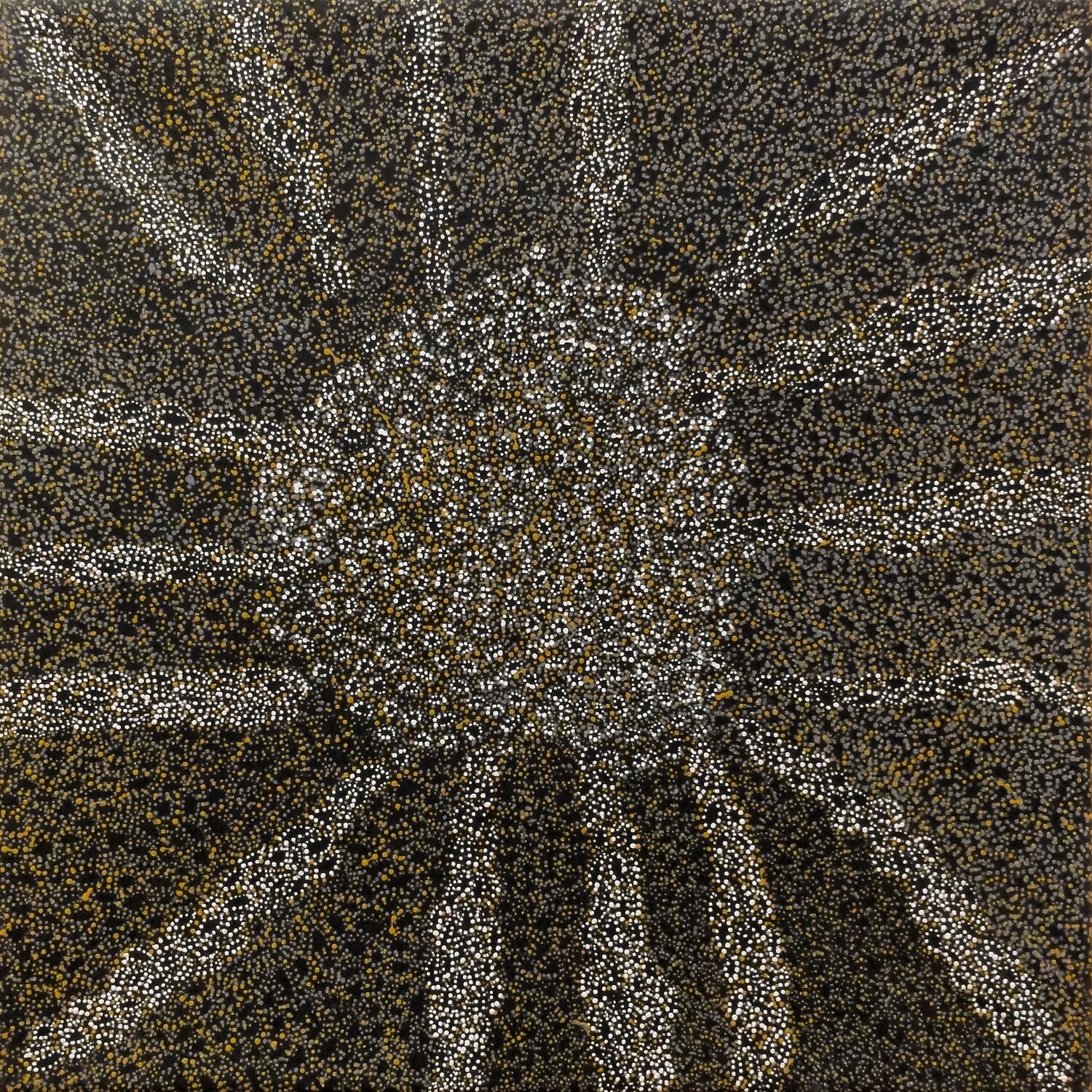 Ngapa Jukurrpa  by Sabrina Nangala Robertson 61x61cm 7244SR