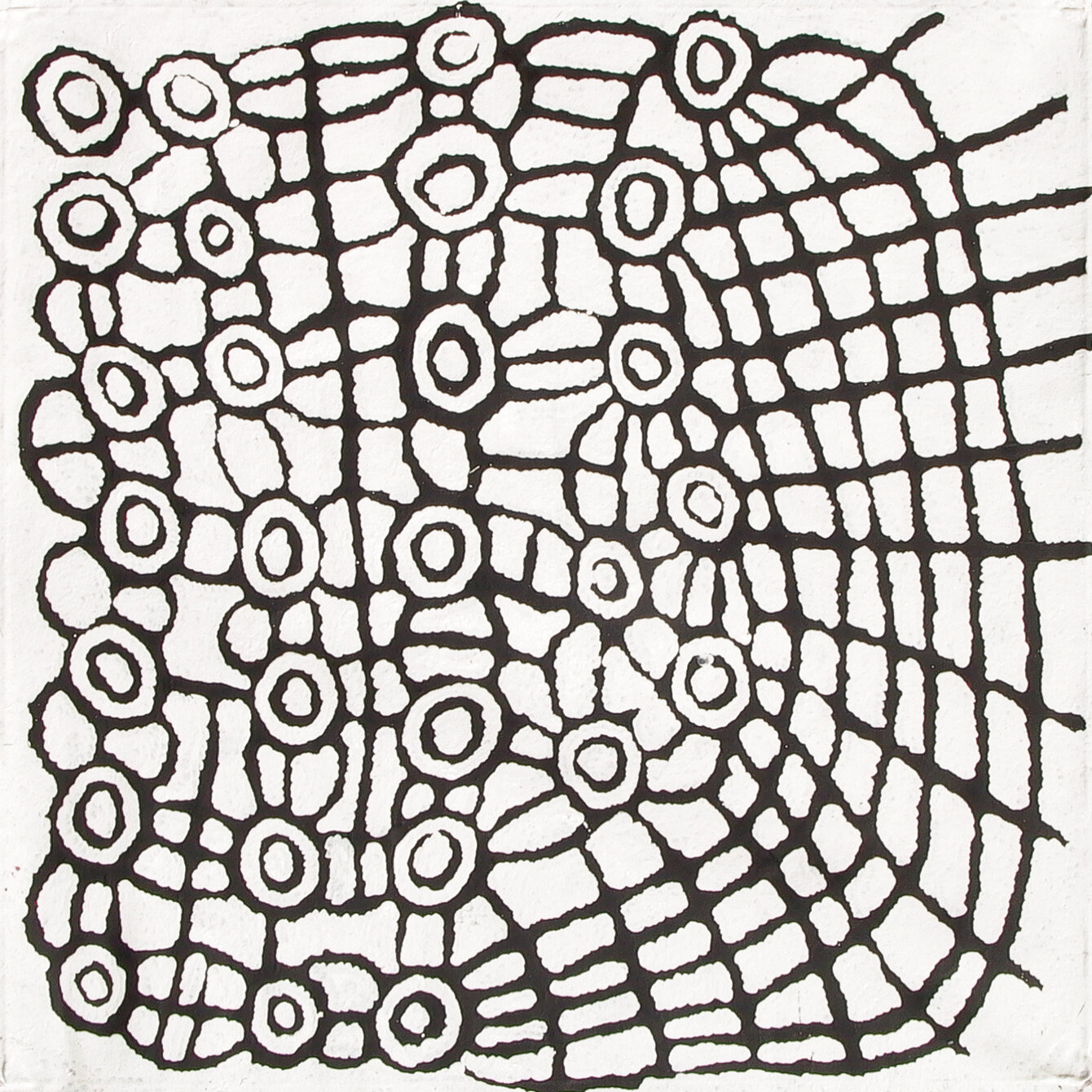 Minyma Tingari 2000 by Kai Kai Nampitjinpa, 91x91cm 6246KK