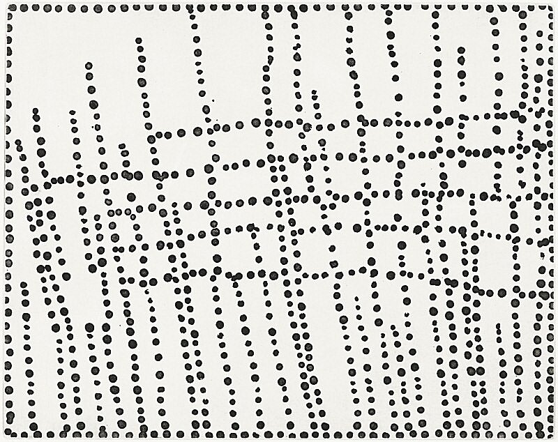 Salt etching by Dorothy Napangardi DN-4.2