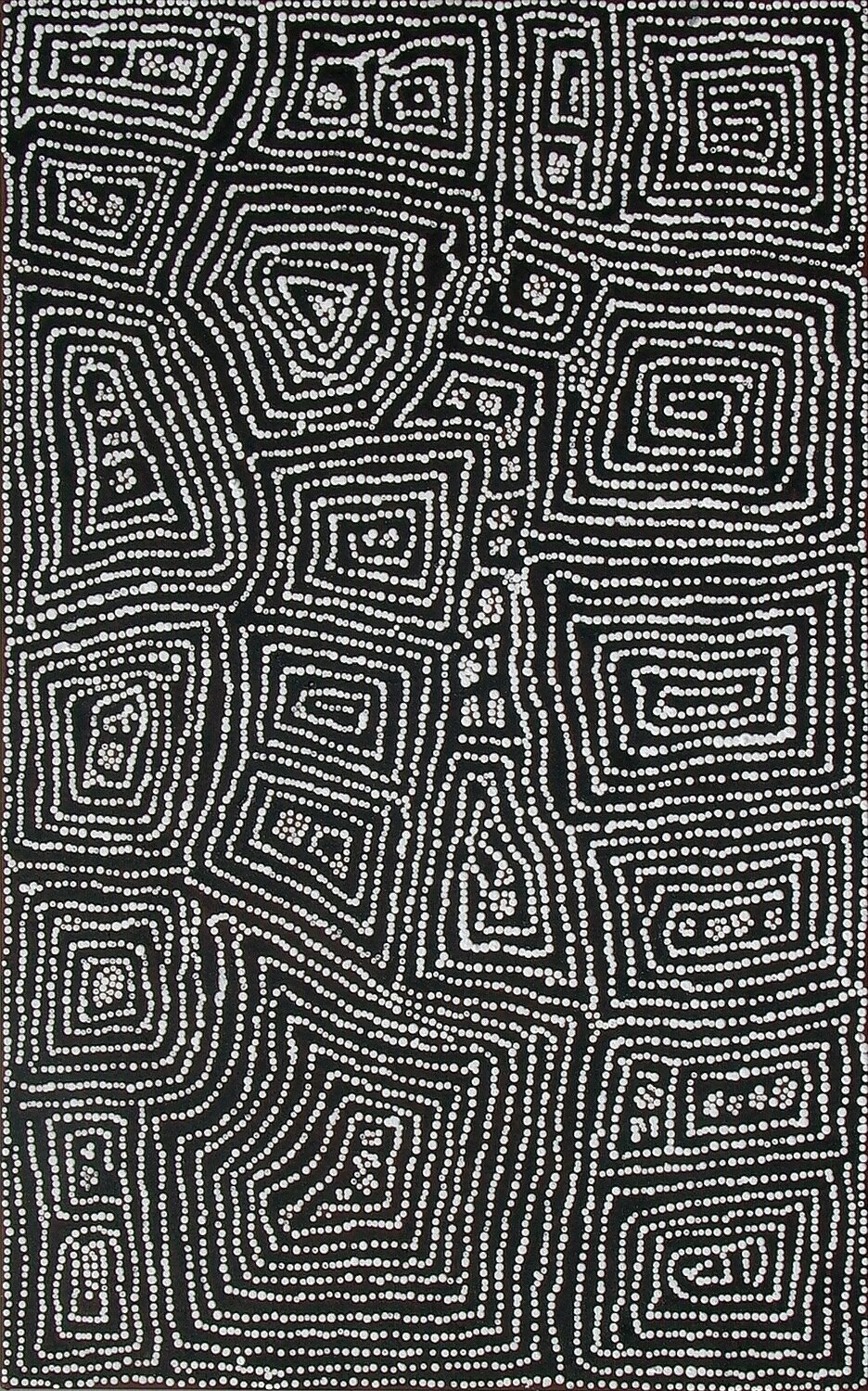 Tingari Cycle by Barney Campbell Tjakamarra 76x122cm 9553BC