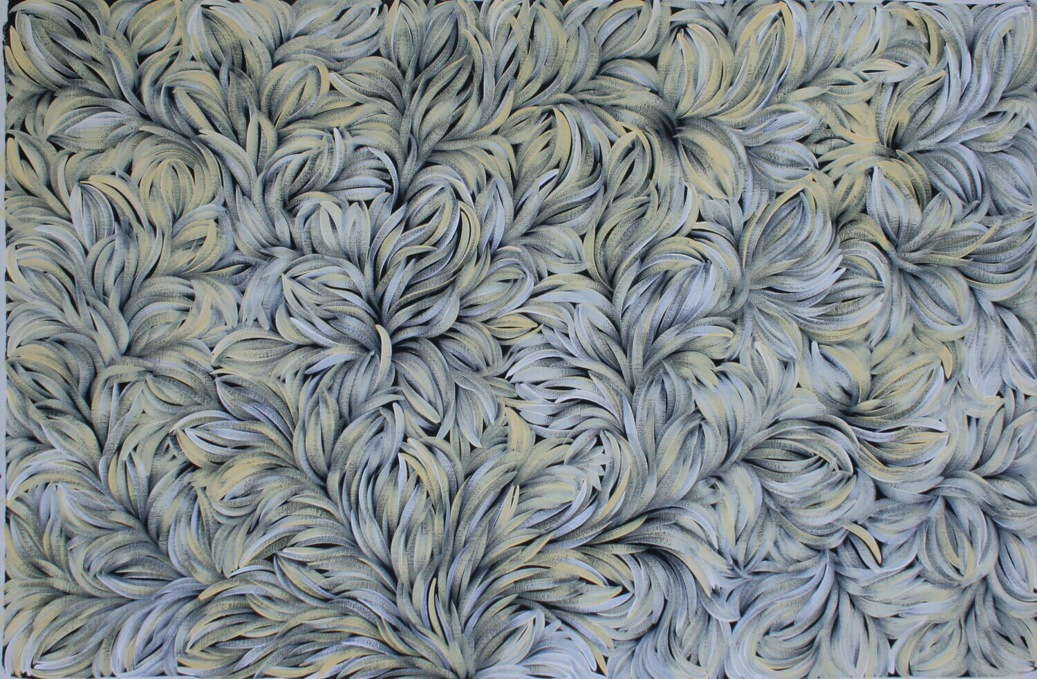 Bush Leaf MedIcine by Margaret Scobie, 113x72cm