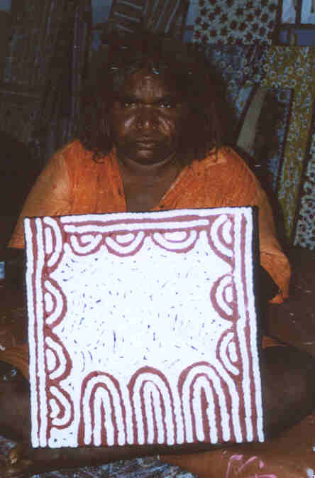 Minyma Tingari  by Barbara Reid 41x41cm 6880BR