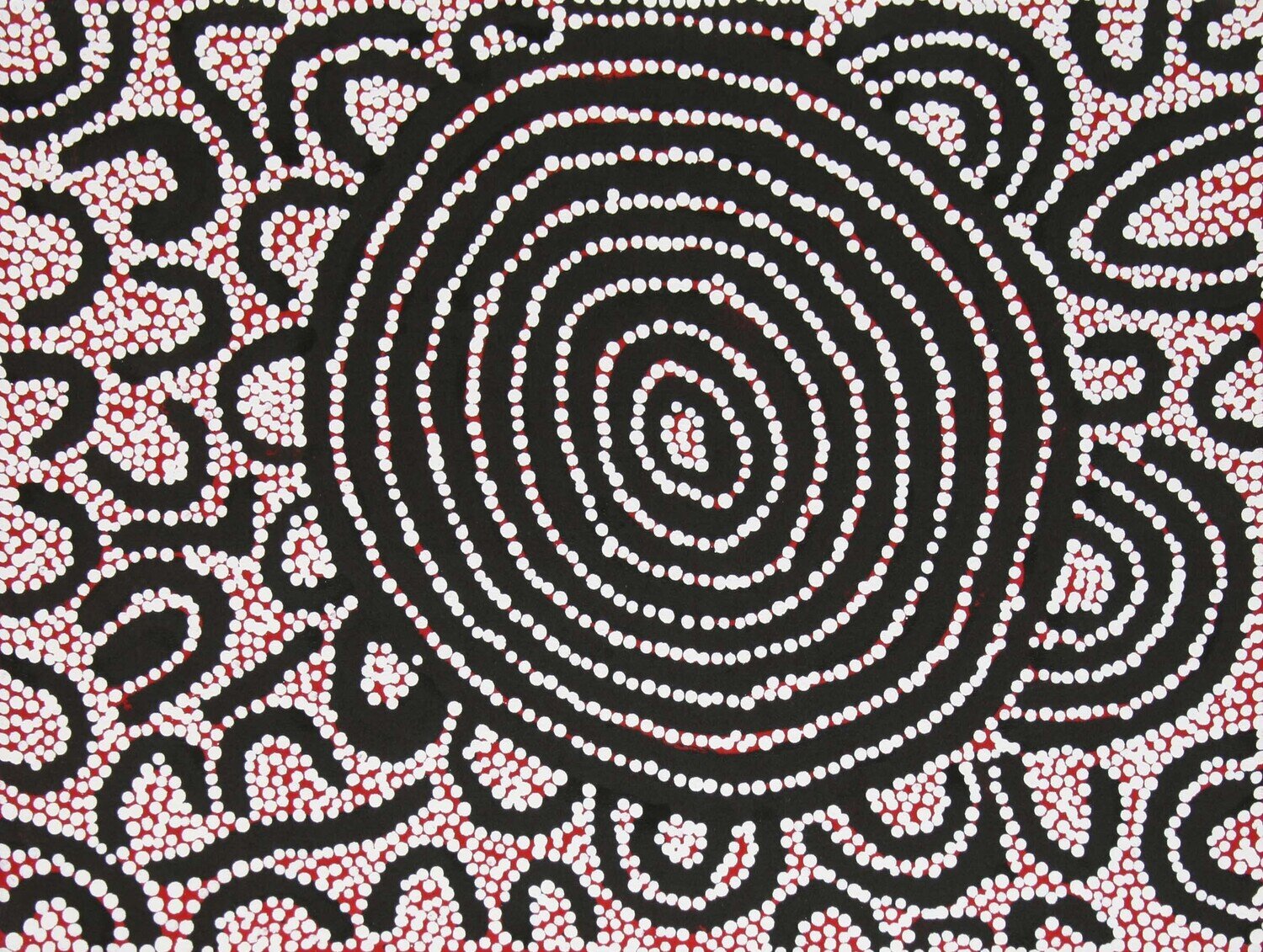 Tingari Cycle, 2006 by Barney Campbell Tjakamarra 41x61cm Cat 9509BC
