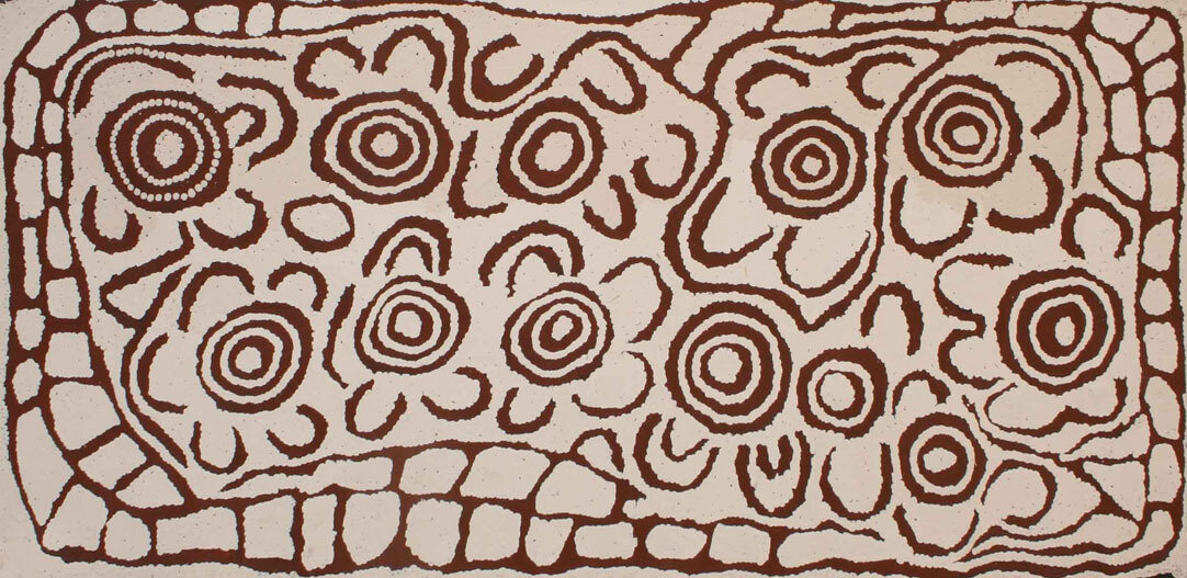 Minyma Tingari 2000 by Ningura Napurrula 123x60cm 4214NN