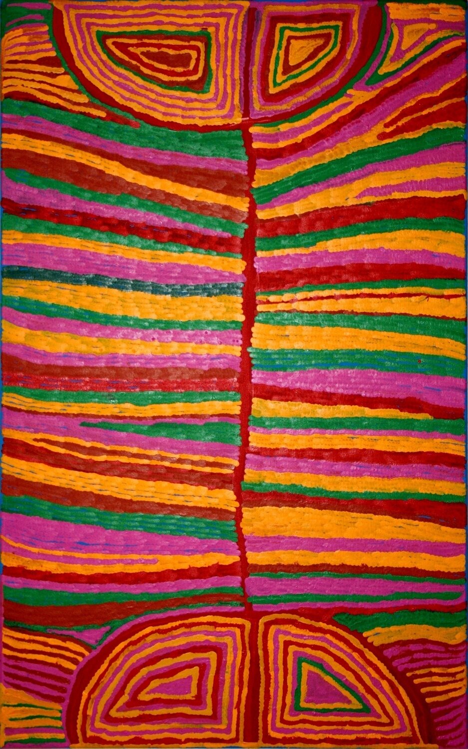 Ngalyipi, 2007 by Judy Watson Napangardi 122x76cm