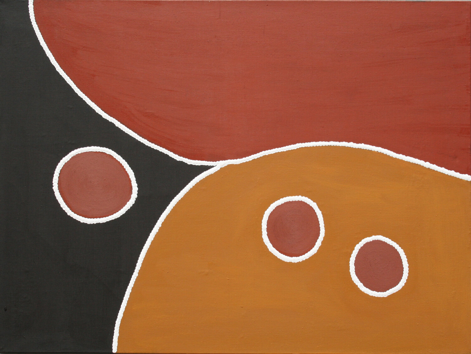 Kings Canyon, Lilla Site (2008) by Vincent Forrester, 91x122cm