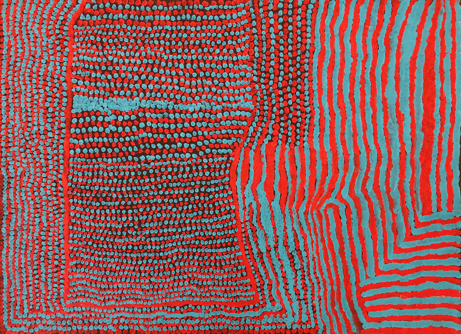 Kampagee (2010) by Margaret Baragurra 76x105cm