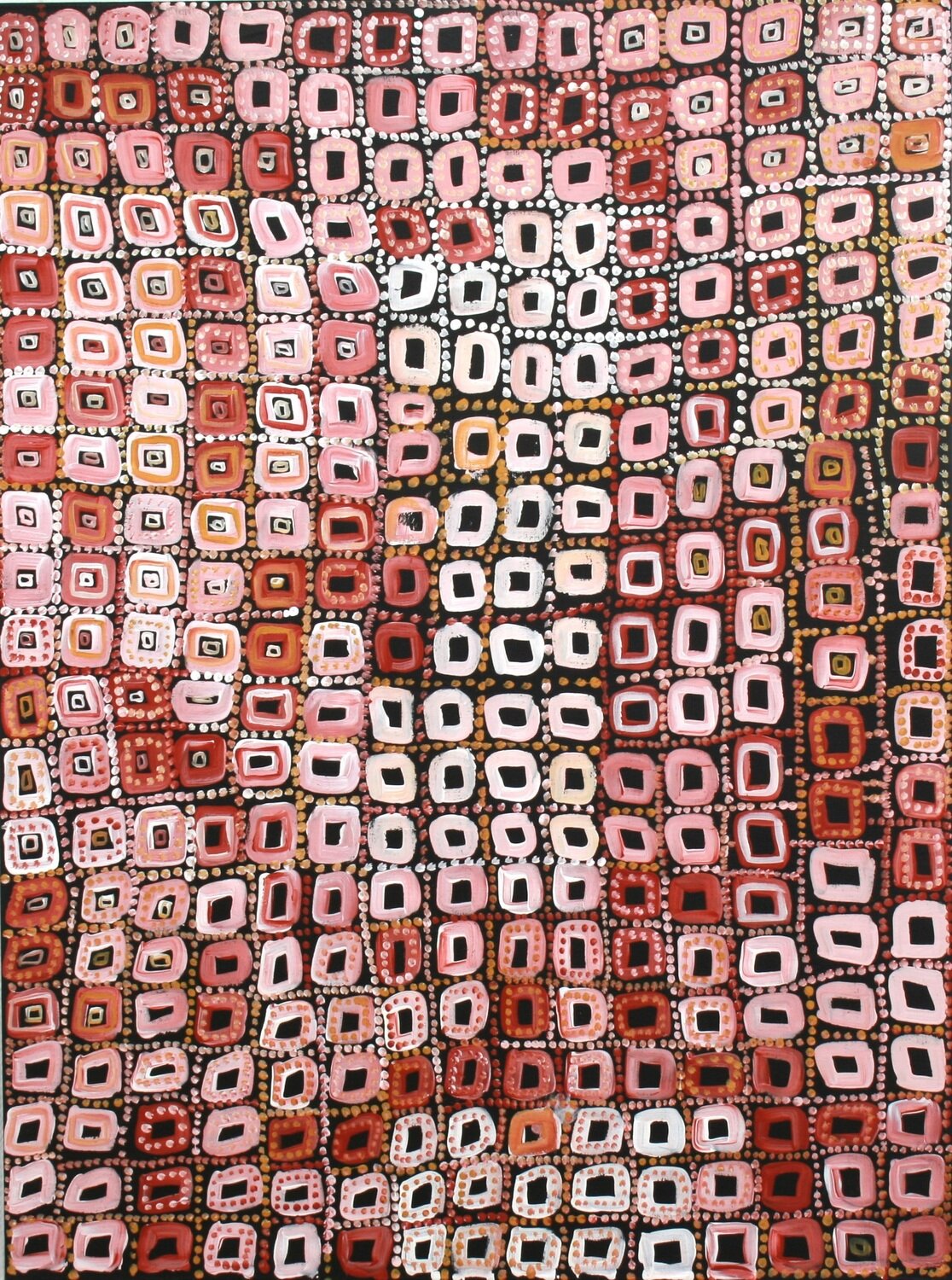 My Country by Janelle Napaltjarri Stockman, 120x90cm