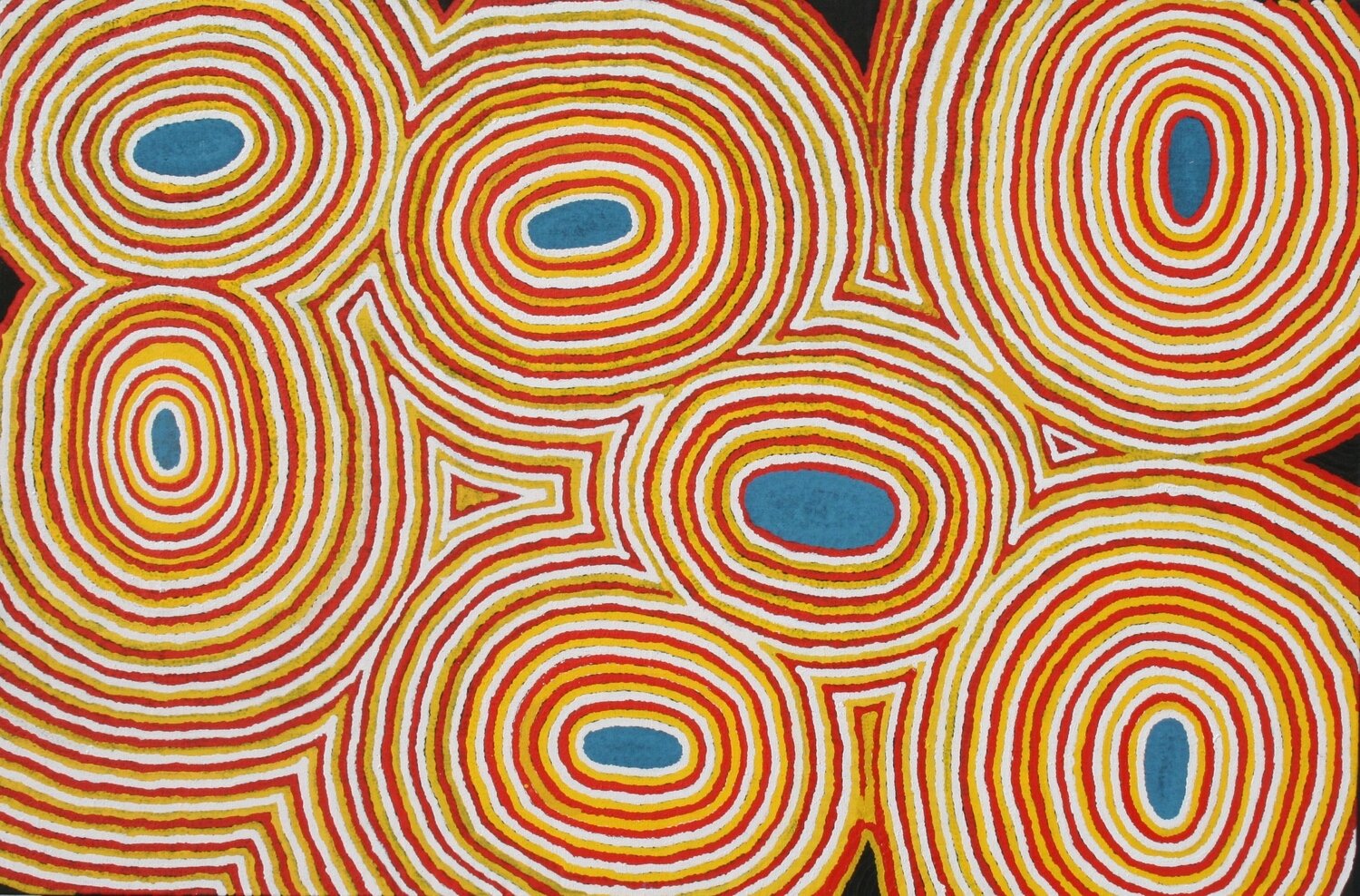 The Seven Sisters 2008 by Angilyiya Mitchell, 152x101cm Cat 13539AM