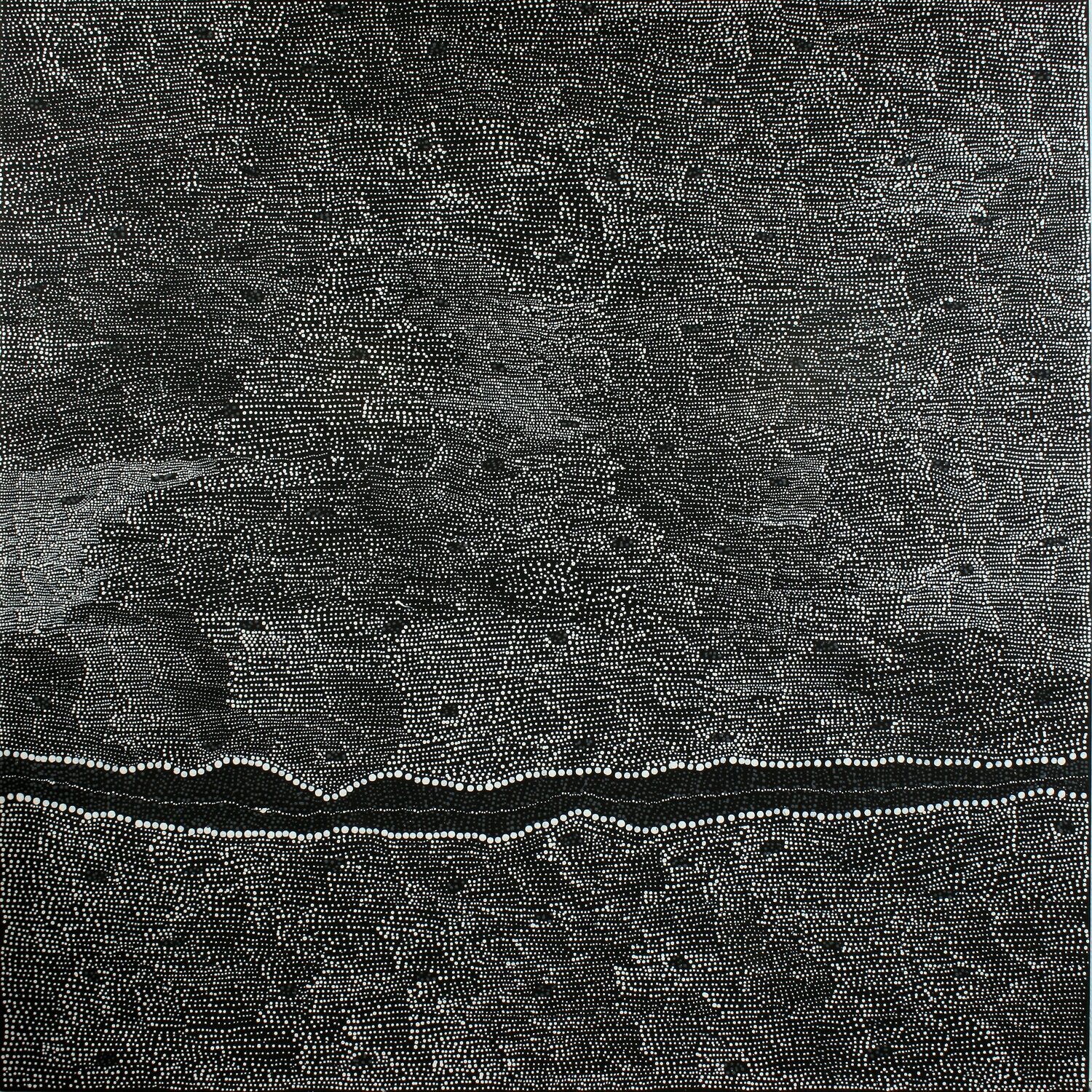 Pirlinyanu, 2011 by Julie Nangala Robertson, 152x152cm 14012JR
