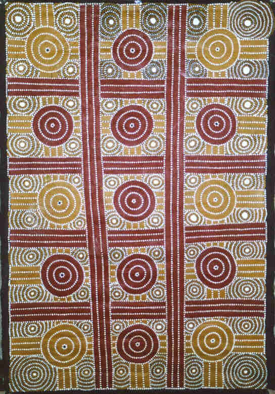 Caterpillar Dreaming 2000 by Tommy Jones Kngwarreye 120x80cm 5077TJ