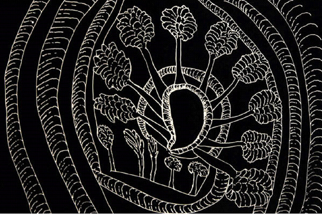 Parapara Karparn and Wirrikari by Jimmy Pike Framed screenprint Parapara Karparn and Wirrikari by Jimmy Pike Framed screenprint