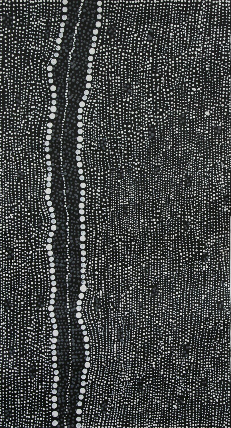 Pirlinyanu (2011) - by Julie Nangala Robertson, 76x41cm Cat 14007JR