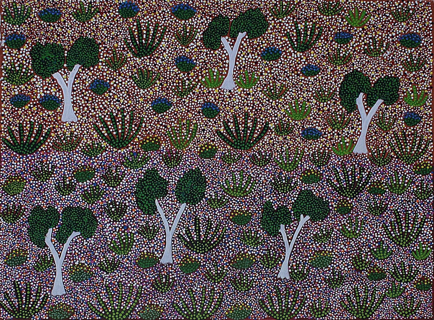 My Country by Joyreen Holmes Kngwarrey, 61x46cm